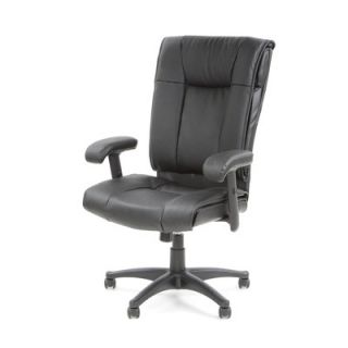 Office Star Deluxe High Back Leather Executive Chair