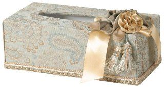 Jennifer Taylor Savannah Romance Rectangular Tissue Box, 10 by 5 by 5 Inch   Holiday Decoration Storage Containers