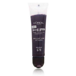 L'Oreal HIP High Intensity Pigments Brilliant Shine Lip Gloss 678 Ingenue  Beauty