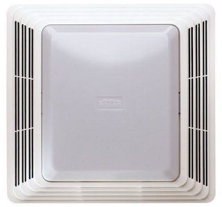Broan 678 Ventilation Fan and Light Combination, 50 CFM and 2.5 Sones   Built In Household Ventilation Fans  