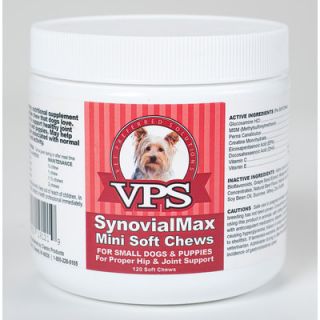 VPS SynovialMax Soft Chews Minis Supplement Dog Treat (120 Count)