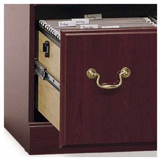 Bush Industries Saratoga Executive Collection   Lateral File in Cherry