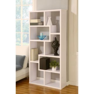 Hokku Designs Celio Three Tier Bookcase / Display Cabinet in Matte
