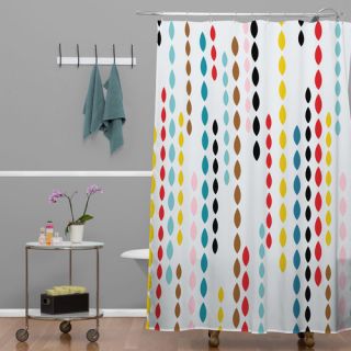 Khristian A Howell Woven Polyester Nolita Drops Shower Curtain