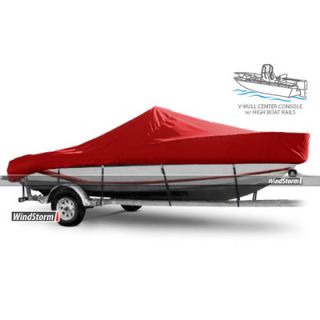 Windstorm V Hull Center Console Shallow Draft Fishing Boat Cover