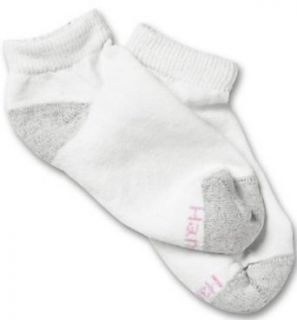 10 Pack Hanes Cushioned Women's Athletic Socks   Low Cut 680/10, White, 5  9