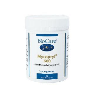 Biocare Mycopryl 680 (high strength caprylic acid) 90 vegi capsules Health & Personal Care