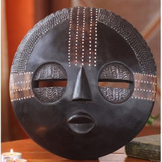Novica The Rita Addo Zakour Ghanaian Wood Mask