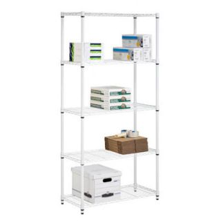 Honey Can Do Five Tier Storage Shelves in White