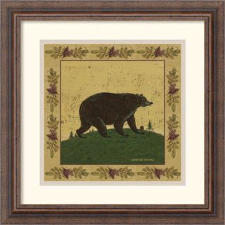 Amanti Art Folk Bear Framed Print by Warren Kimble