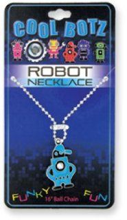 Bulk Buys Cool Botz Robot Necklace   Case of 72 Toys & Games