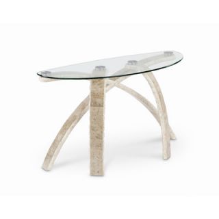 Magnussen Cascade Demilune Table Top in Natural