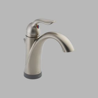 Delta Lahara Single Handle Single Hole Bathroom Faucet   15938T SS DST