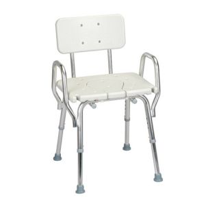Shower Chair with Cut Out Molded Seat and Arms