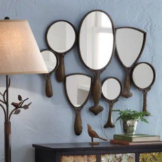 Hand Mirror Collage   Grandin Road   Wall Mounted Mirrors