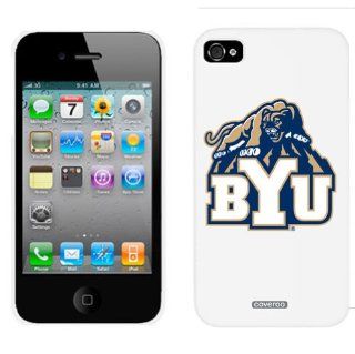 Coveroo Thinshield Case Slim Case for iPhone 4/4S (White) BYU Mascot Cell Phones & Accessories