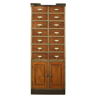 Authentic Models Collectors 2 Door 14 Drawer Cabinet