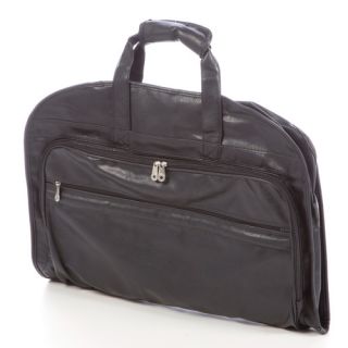 Koskin Leather Carry On Garment Bag in Black