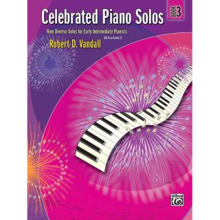 Alfred Publishing Company Celebrated Piano Solos, Book 3