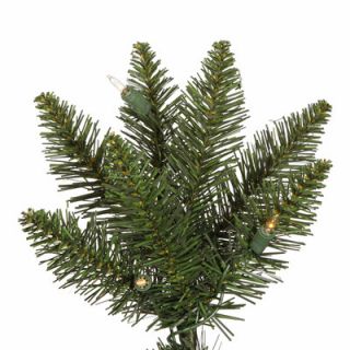 Vickerman Durham Pole Pine 6 6 Green Artificial Christmas Tree with