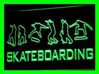 ADV PRO i709 g Skateboard Training NR Beer Bar Neon Light Sign  