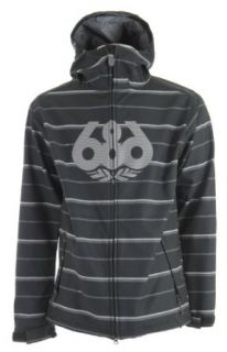 686 Men's Plexus Tag Softshell Snowboard Jacket   Black S Clothing