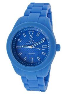 Women's Velvety Blue Dial Blue Silicone at  Women's Watch store.