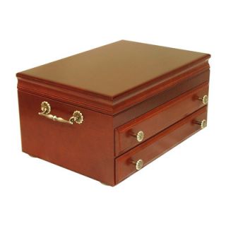 Oneida Marquis Flatware Storage Chest in Deep Mahogany