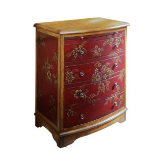 Pulaski Furniture Artistic Expression Hand Painted 4 Drawer Accent