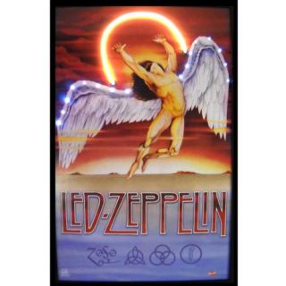 Bar and Game Room Led Zeppelin Neon LED Poster