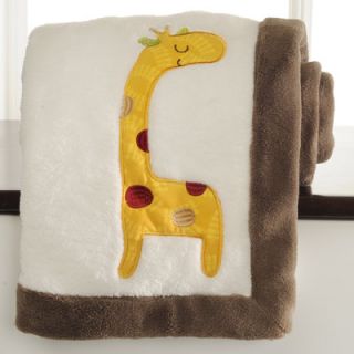 Graco Jungle Friends Embroidered Boa Blanket