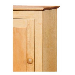 Catskill Craftsmen, Inc. Hardwood Flat Panel 1 Door Cabinet