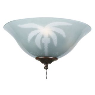Tropical Ceiling Fan Glass Bowl Shade