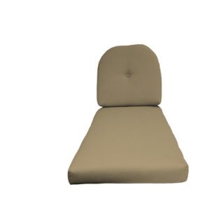 Fiberbuilt Wicker Chaise Lounge Cushion (Set of 2)