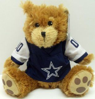 NFL Football Dallas Cowboys 9" Plush Team Teddy Bear Wearing Cowboys Jersey Toys & Games