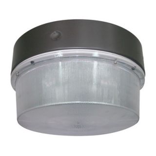 Deco Lighting 80W Round Luminaire Induction Flush Mount in Bronze