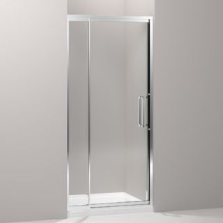 Kohler Lattis Pivot Shower Door, 76 H X 30   33 W, with 1/4 Thick