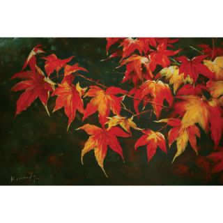 Hokku Designs Autumn Oil Painting on Canvas Art   24 x 36