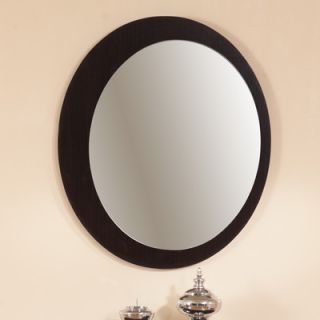 Hokku Designs 27 H x 27 W Grove Moon Shape Framed Mirror