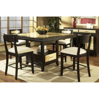 Somerton Dwelling Insignia 5 Piece Counter Height Dining Set