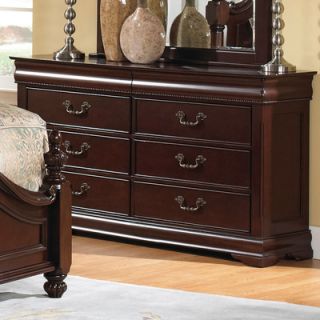 Standard Furniture WestDresserer 6 Drawer Standard Dresser