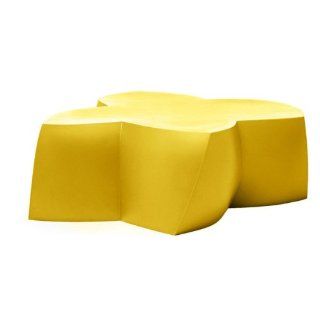 Heller Frank Gehry Color Coffee Table  Yellow  