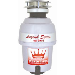 Legend 3/4 HP Garbage Disposal with Continuous Feed