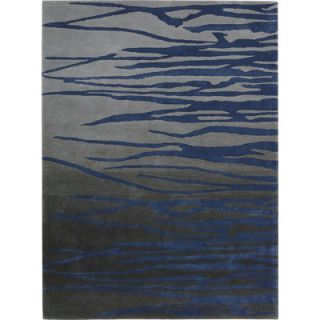 Nourison Lakeside Grey/Navy Rug