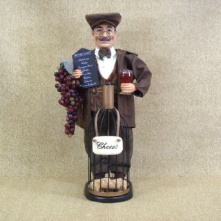 Karen Didion Classic Home Wine Bottle Cork Collector Figurine