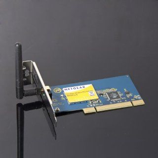 New 54M Wireless 802.11b PCI wifi Adapter Card WG311 v3 NETGEAR for Desktop PC Computers & Accessories