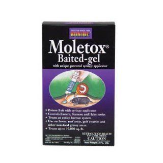 Bonide 693 Moletoxx Baited Gel Mole Killer, 3 Ounce  Mole Repellents  Patio, Lawn & Garden