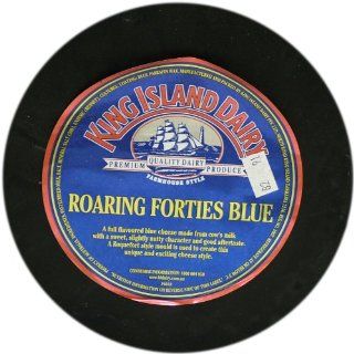 King Island's Roaring Forties Blue Cheese   2.5 lb  Artisan Blue Cheeses  Grocery & Gourmet Food