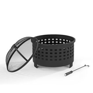 Crosley Hudson Basket Weave Firepit