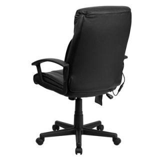 FlashFurniture High Back Leather Massaging Executive Office Chair with